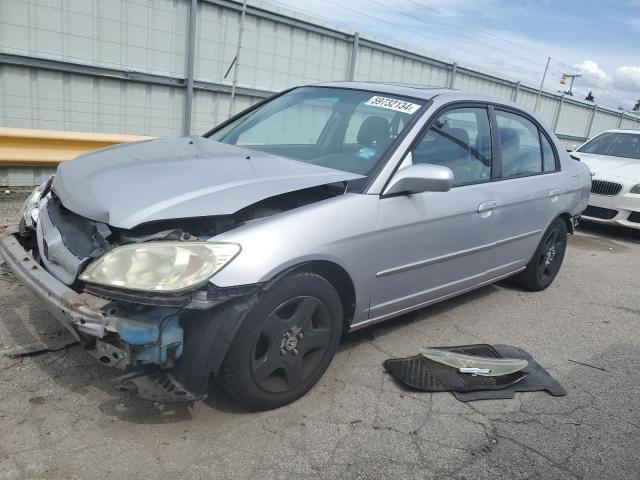 HONDA CIVIC EX 2005 1hges26775l007681