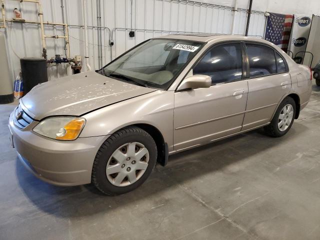 HONDA CIVIC EX 2002 1hges26782l018488