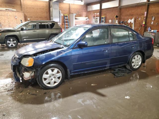 HONDA CIVIC EX 2002 1hges26782l057114