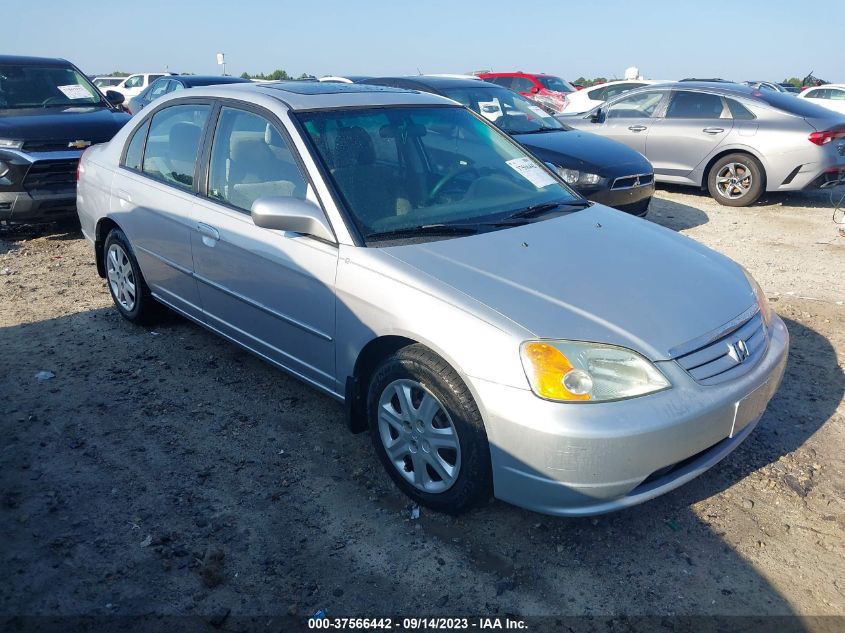 HONDA CIVIC 2003 1hges26793l007484