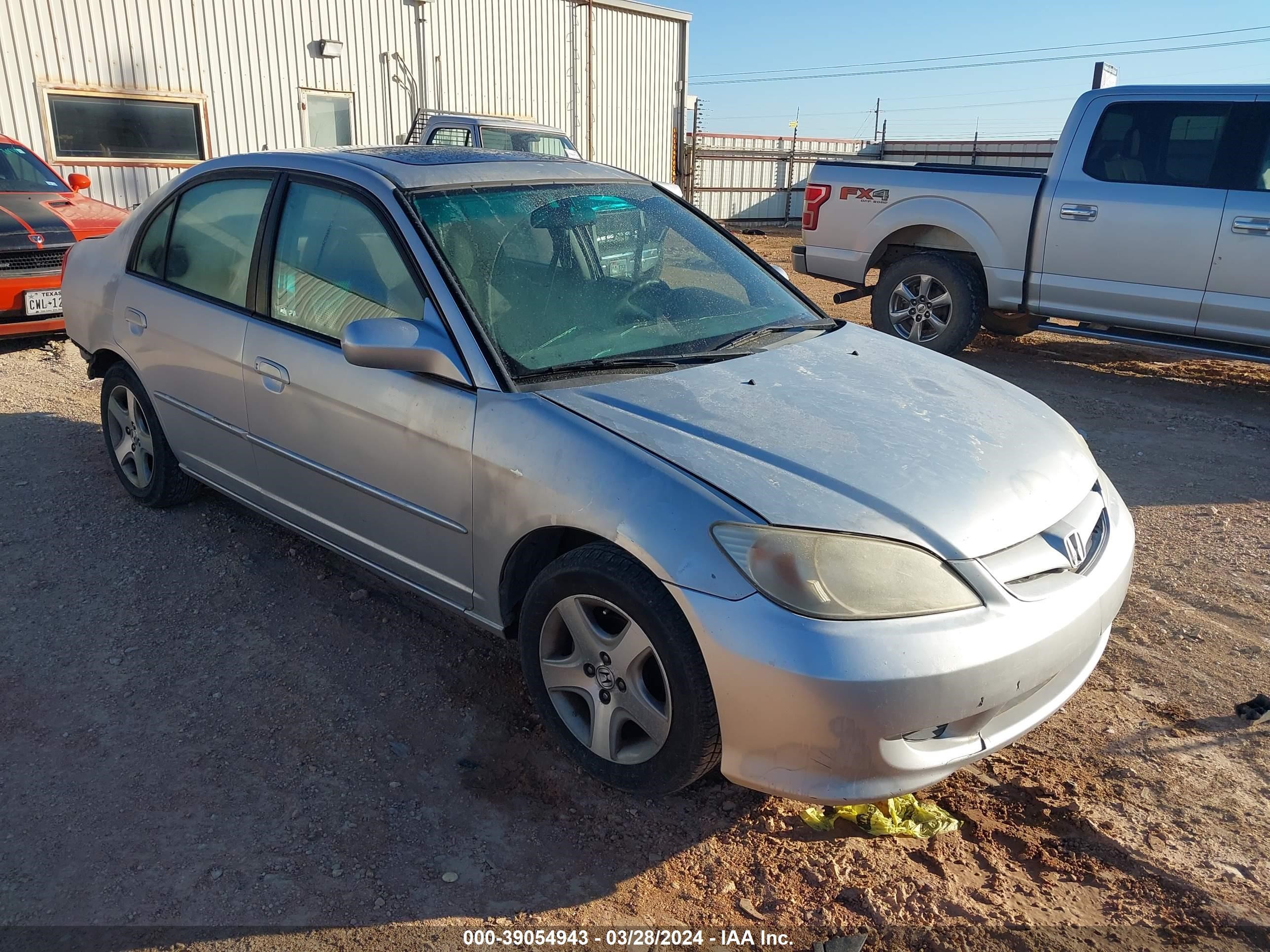 HONDA CIVIC 2005 1hges267x5l012017