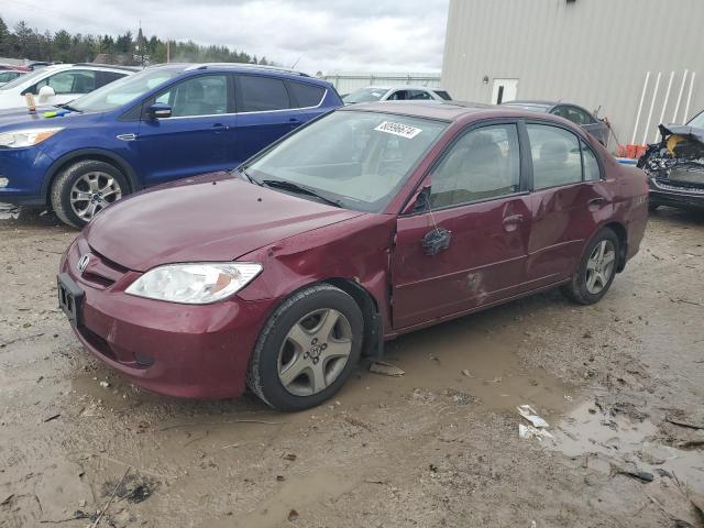 HONDA CIVIC EX 2004 1hges26804l000532