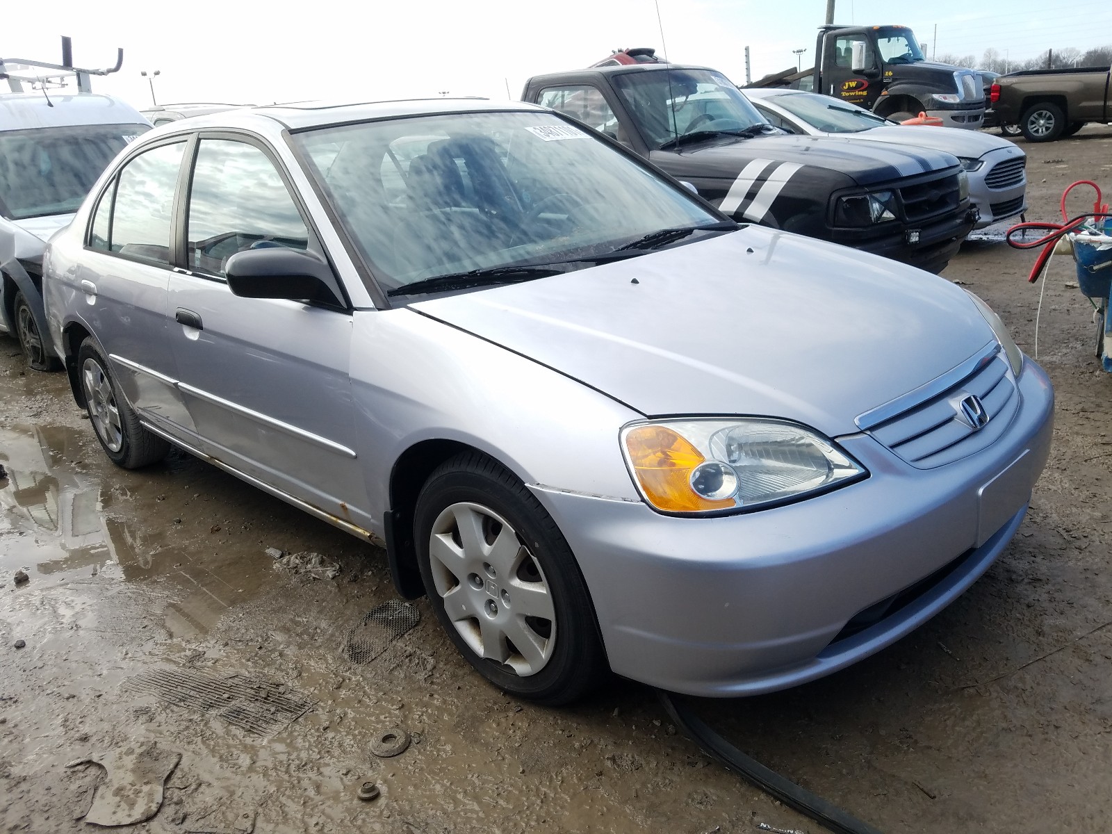 HONDA CIVIC EX 2002 1hges26832l006984