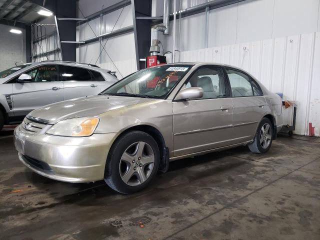 HONDA CIVIC EX 2002 1hges26832l020450