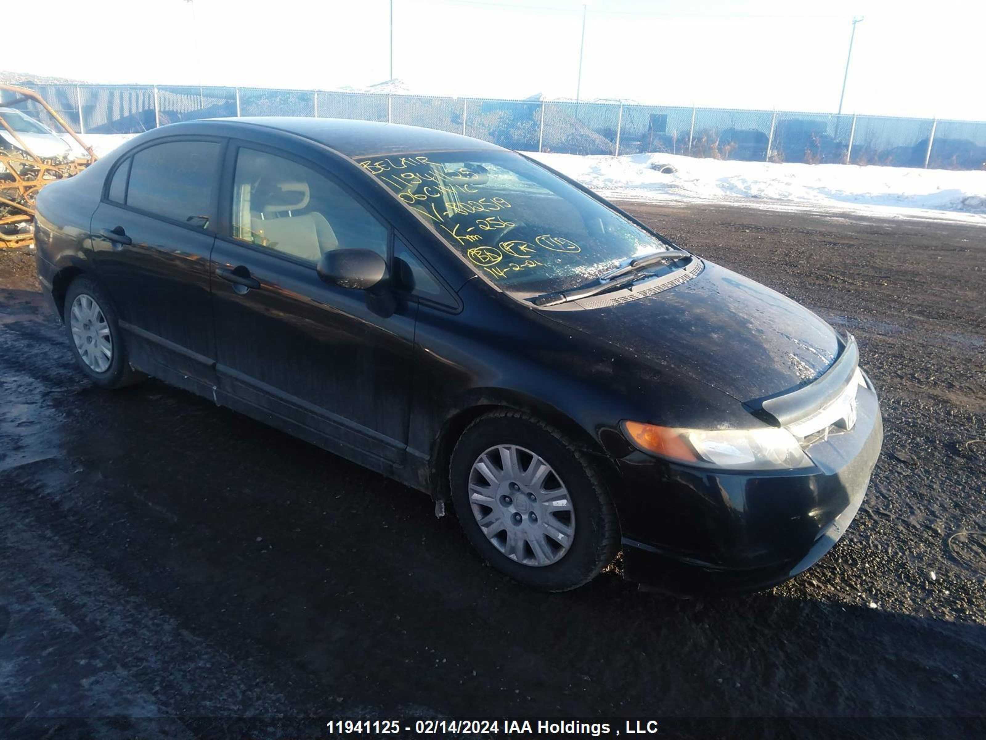 HONDA CIVIC 2006 1hgfa15356l802519