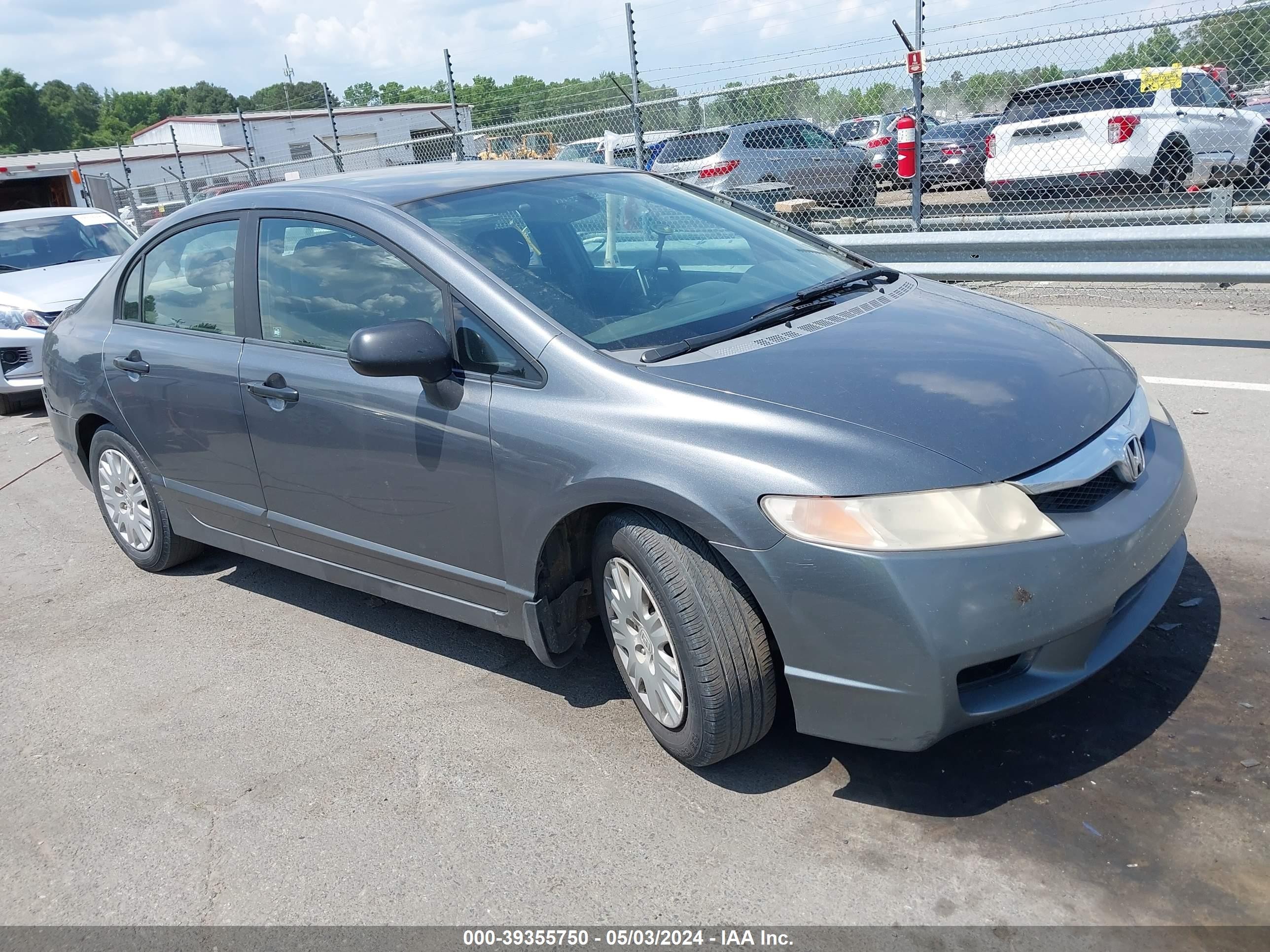 HONDA CIVIC 2009 1hgfa15359l028454