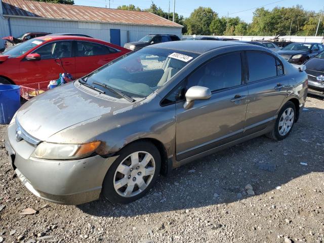 HONDA CIVIC LX 2008 1hgfa15518l048409