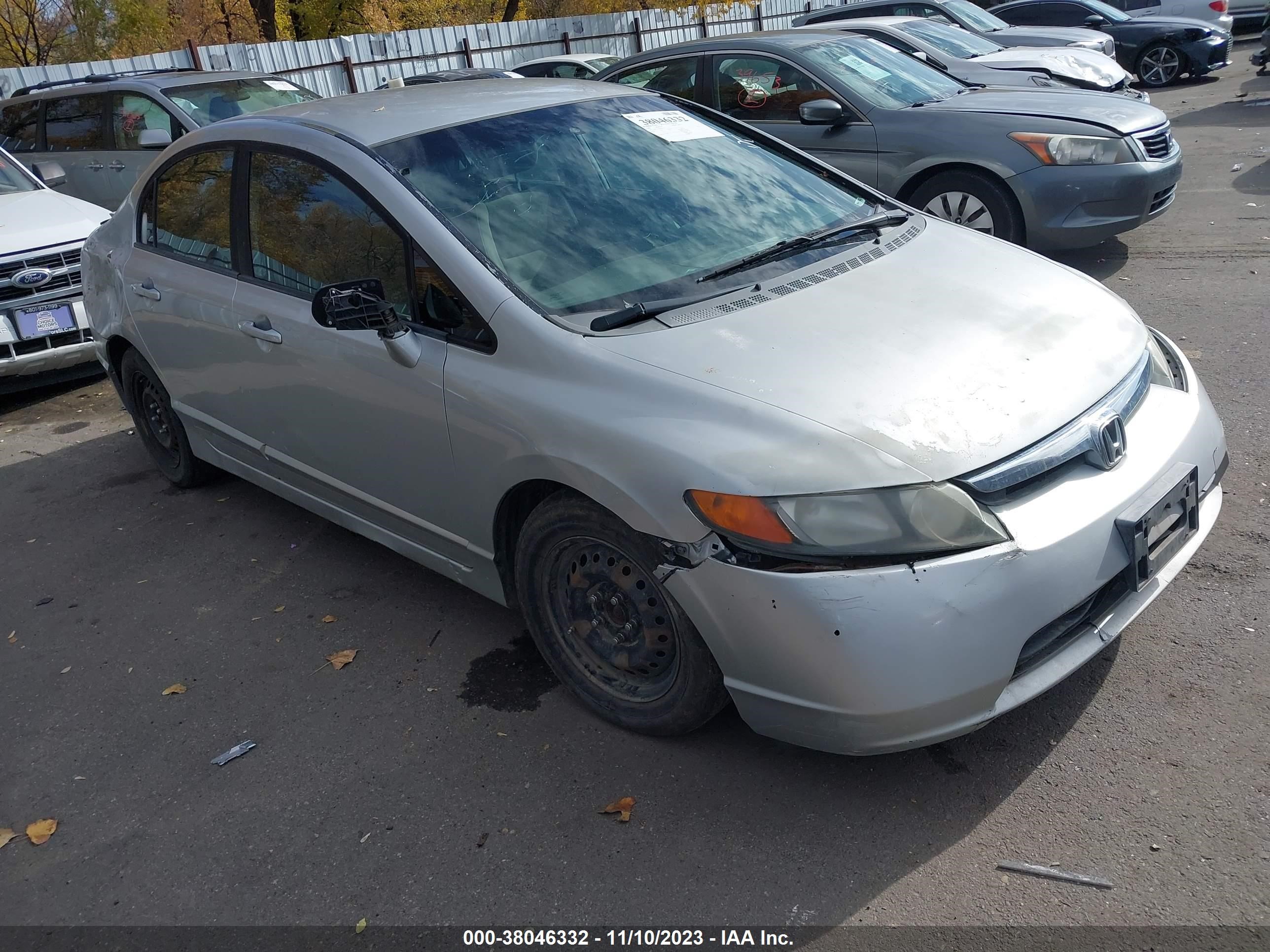 HONDA CIVIC 2008 1hgfa15528l015726