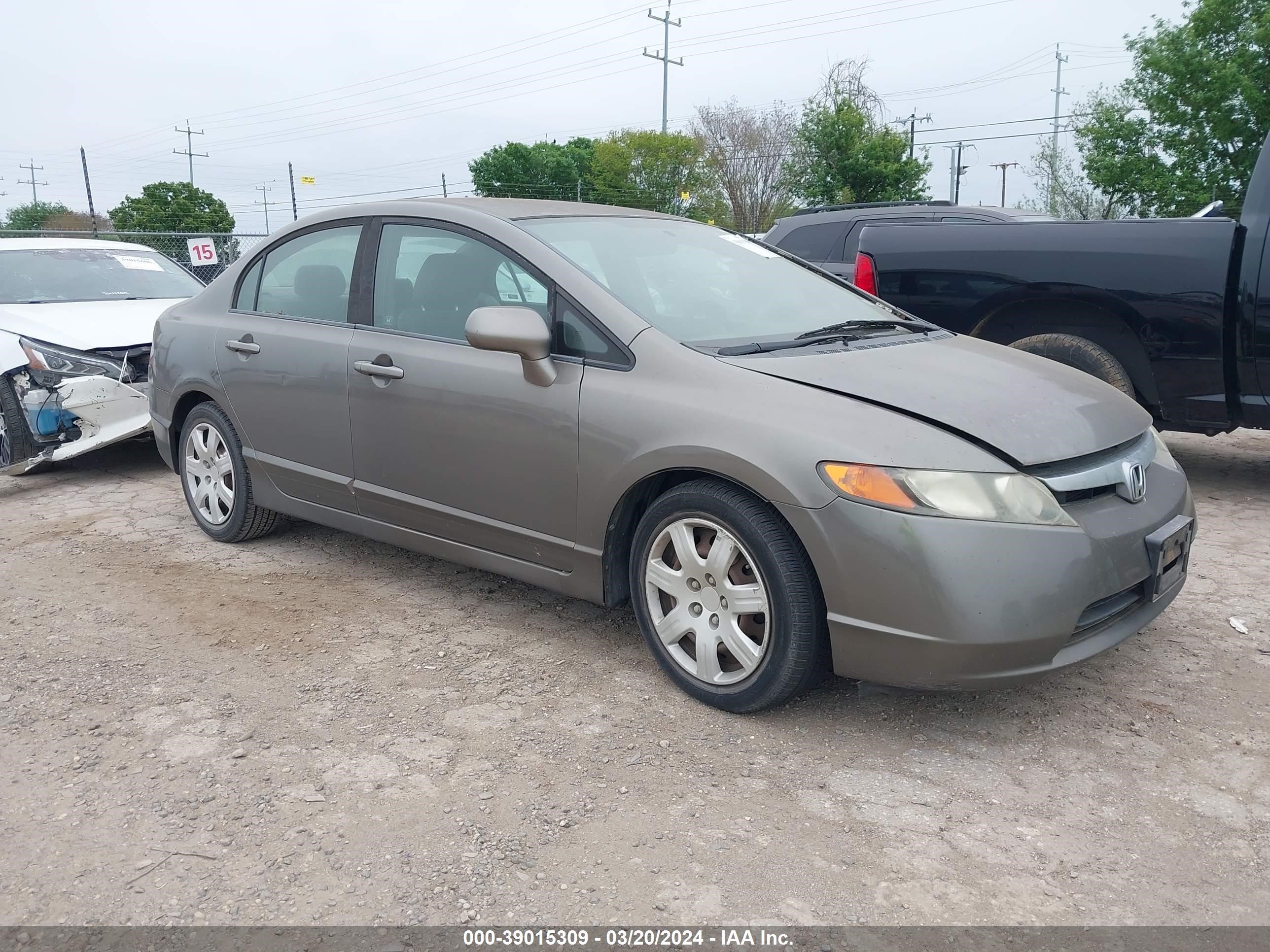 HONDA CIVIC 2008 1hgfa15538l025357