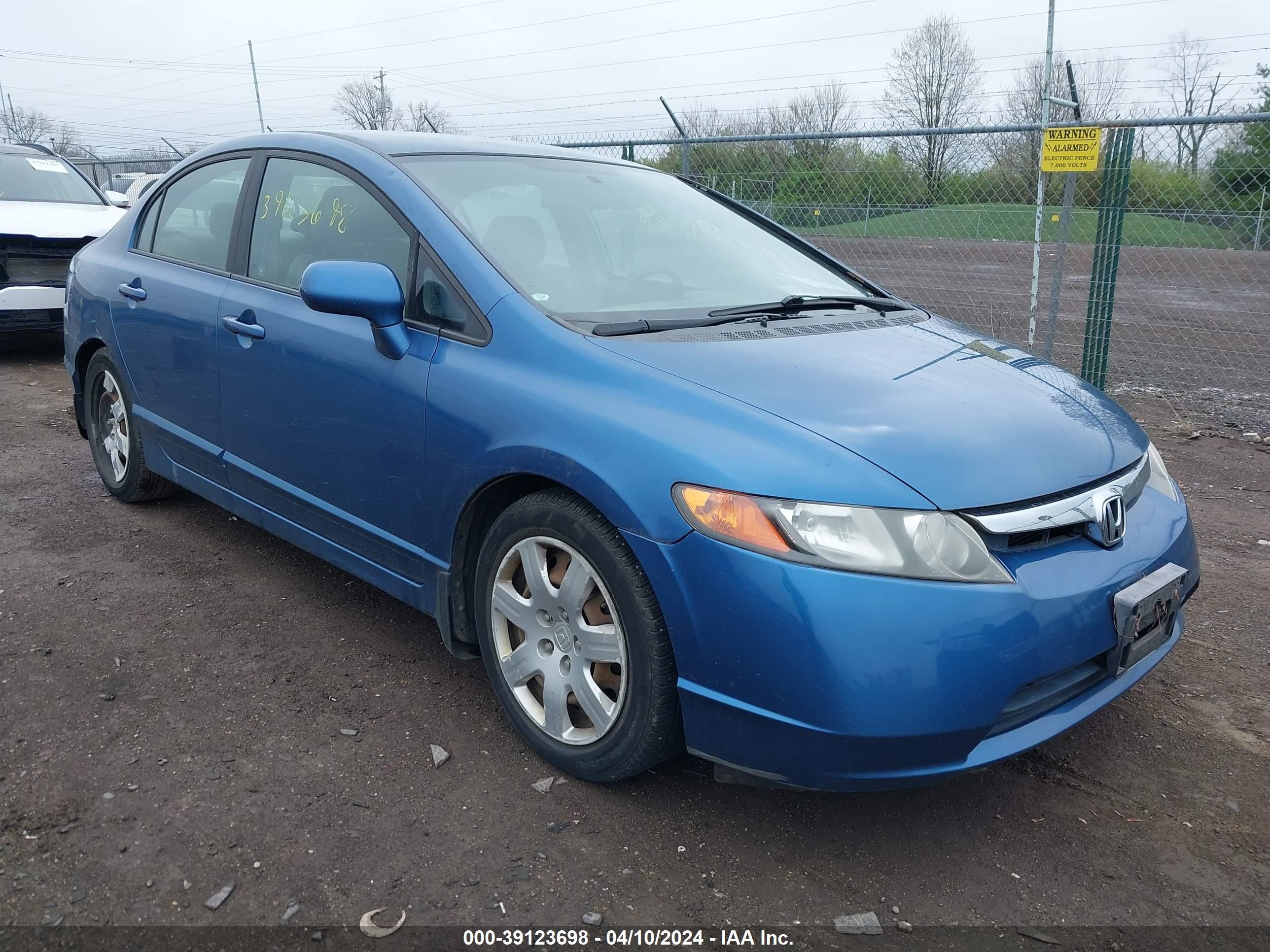 HONDA CIVIC 2008 1hgfa15548l099676