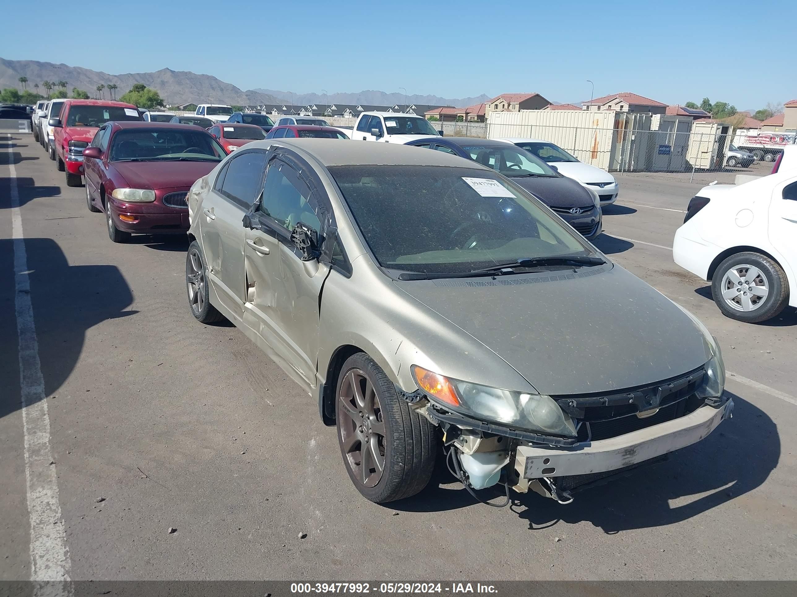 HONDA CIVIC 2007 1hgfa15577l121555