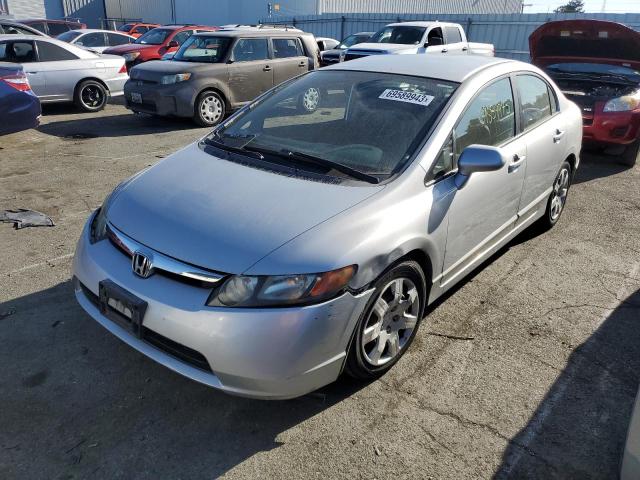 HONDA CIVIC LX 2007 1hgfa15587l030892