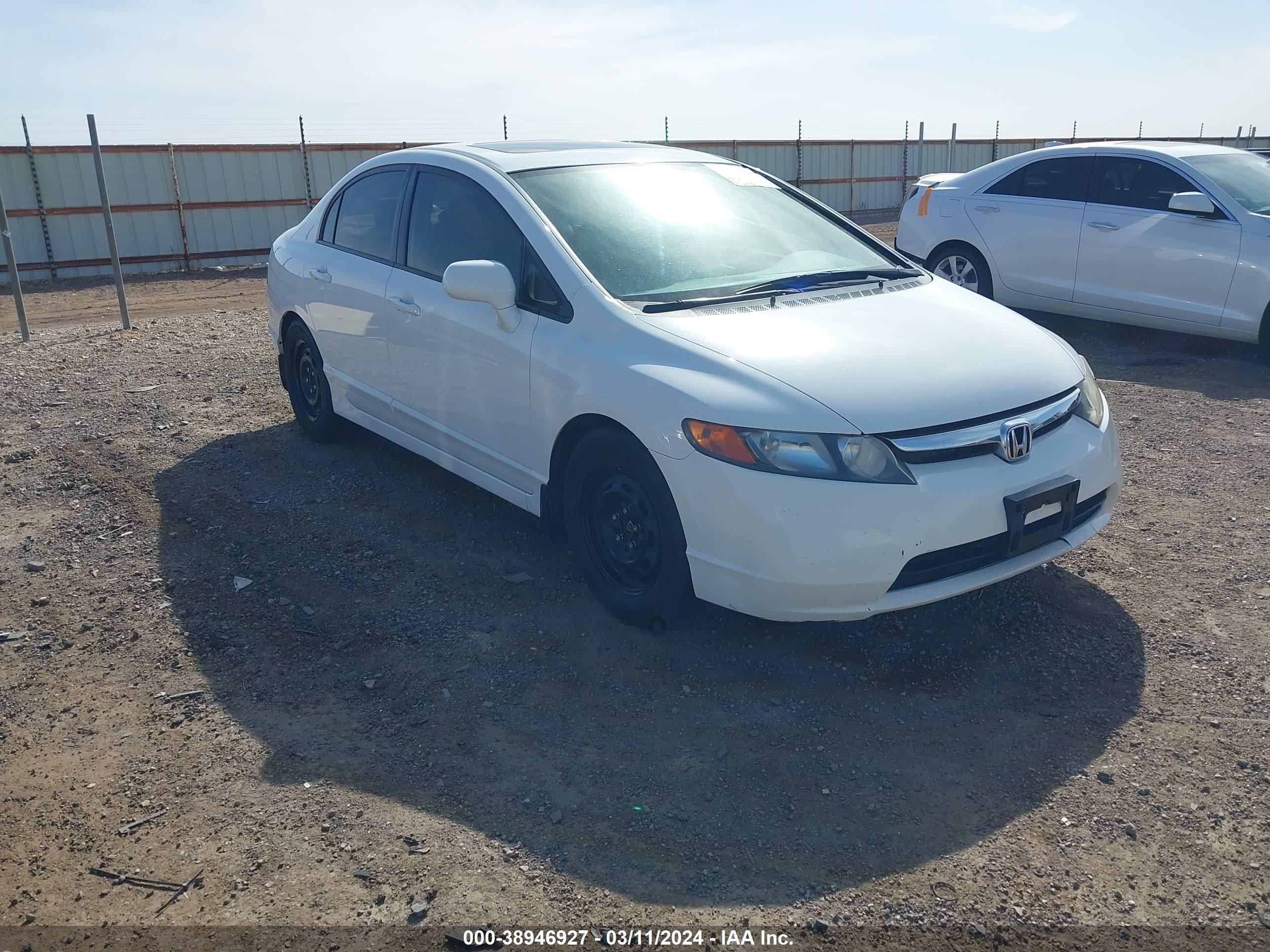 HONDA CIVIC 2008 1hgfa15808l080276