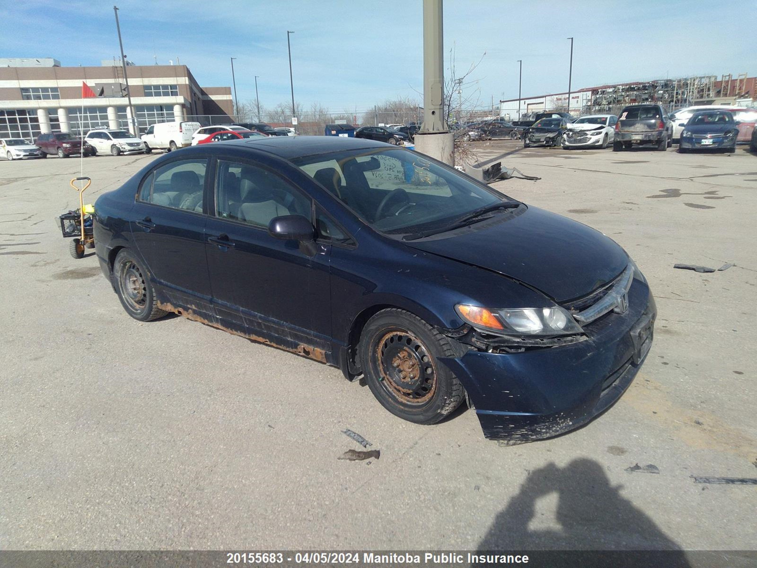 HONDA CIVIC 2007 1hgfa15897l801290