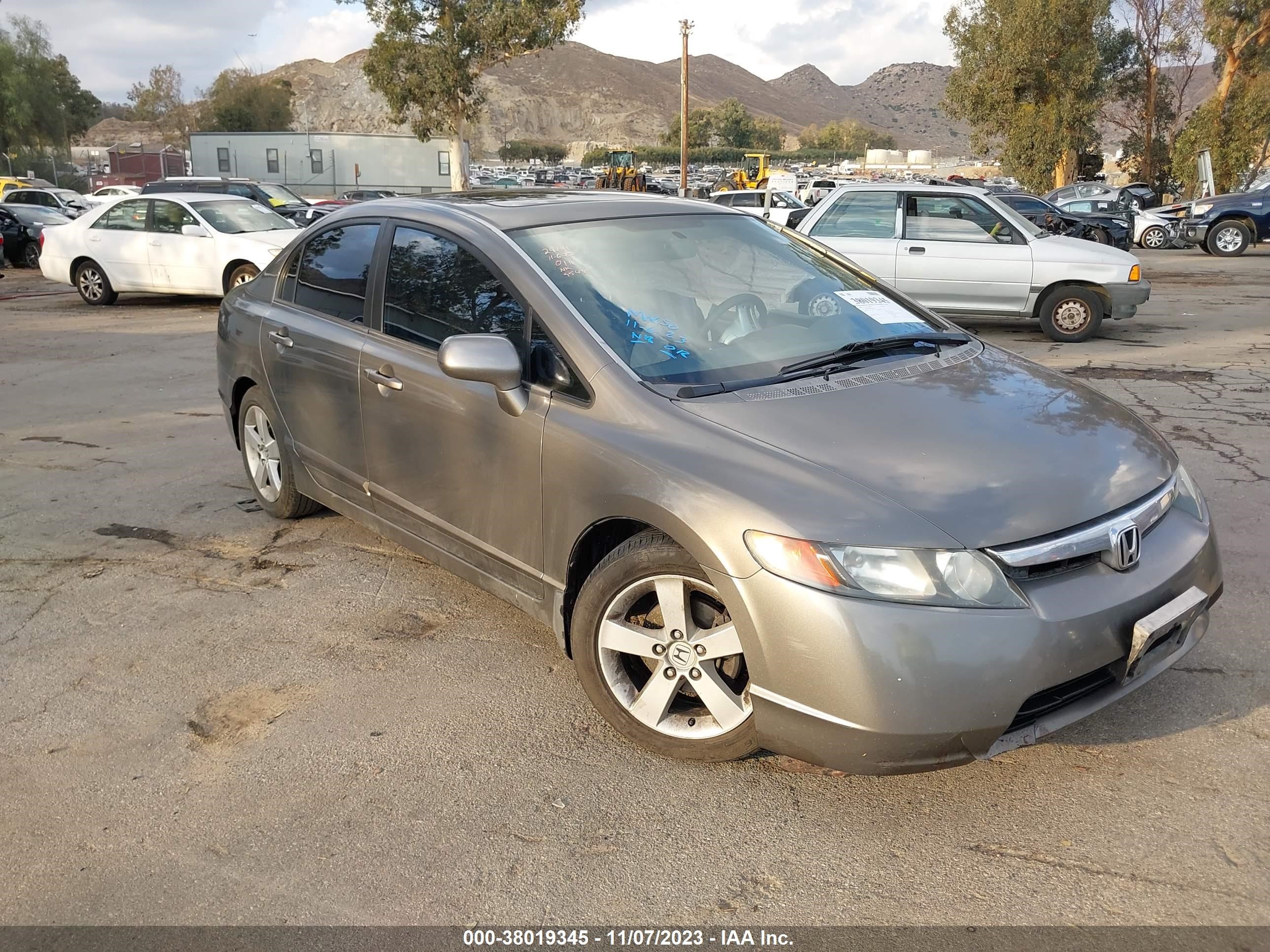 HONDA CIVIC 2007 1hgfa158x7l045548