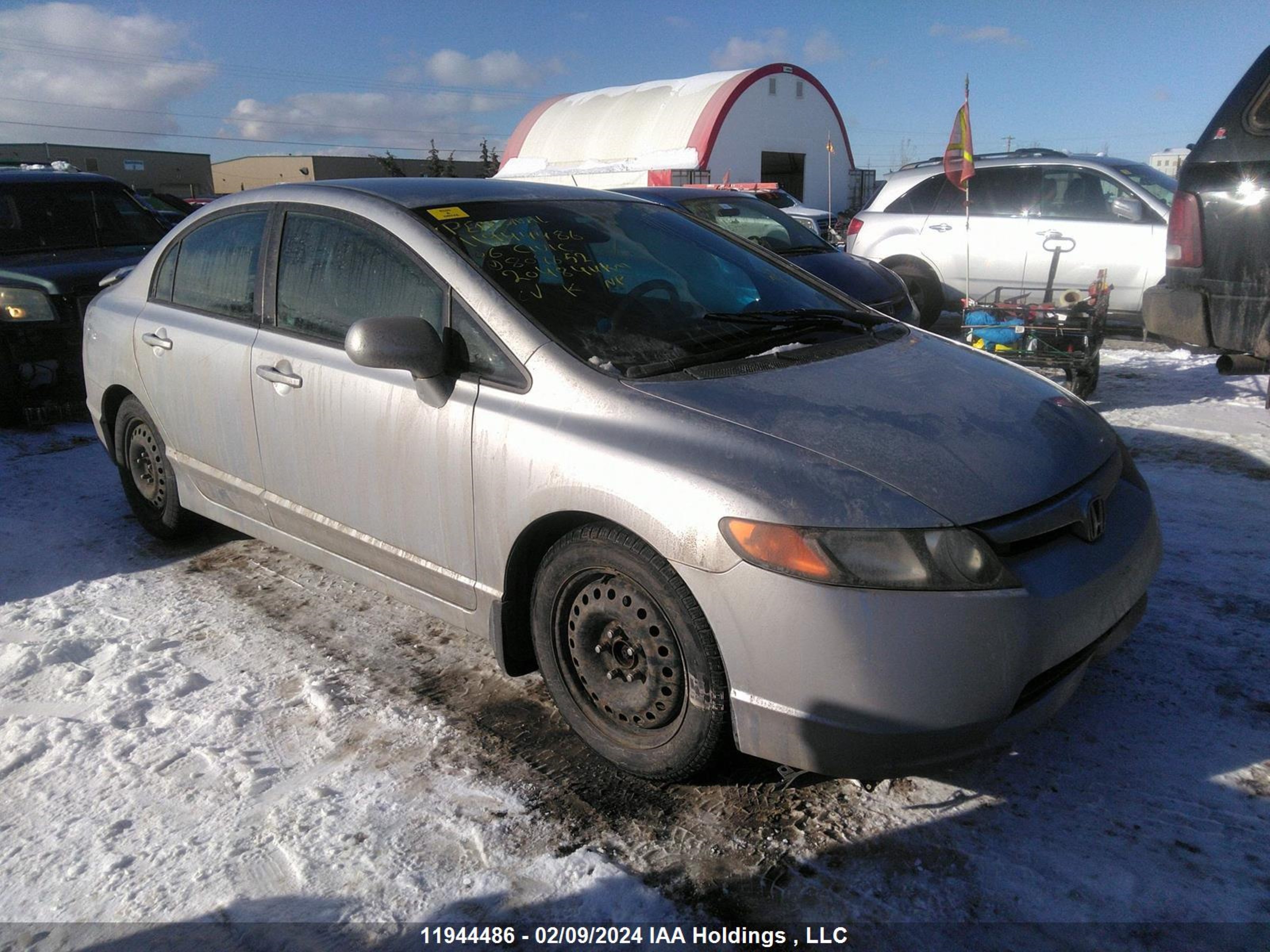 HONDA CIVIC 2006 1hgfa164x6l809652