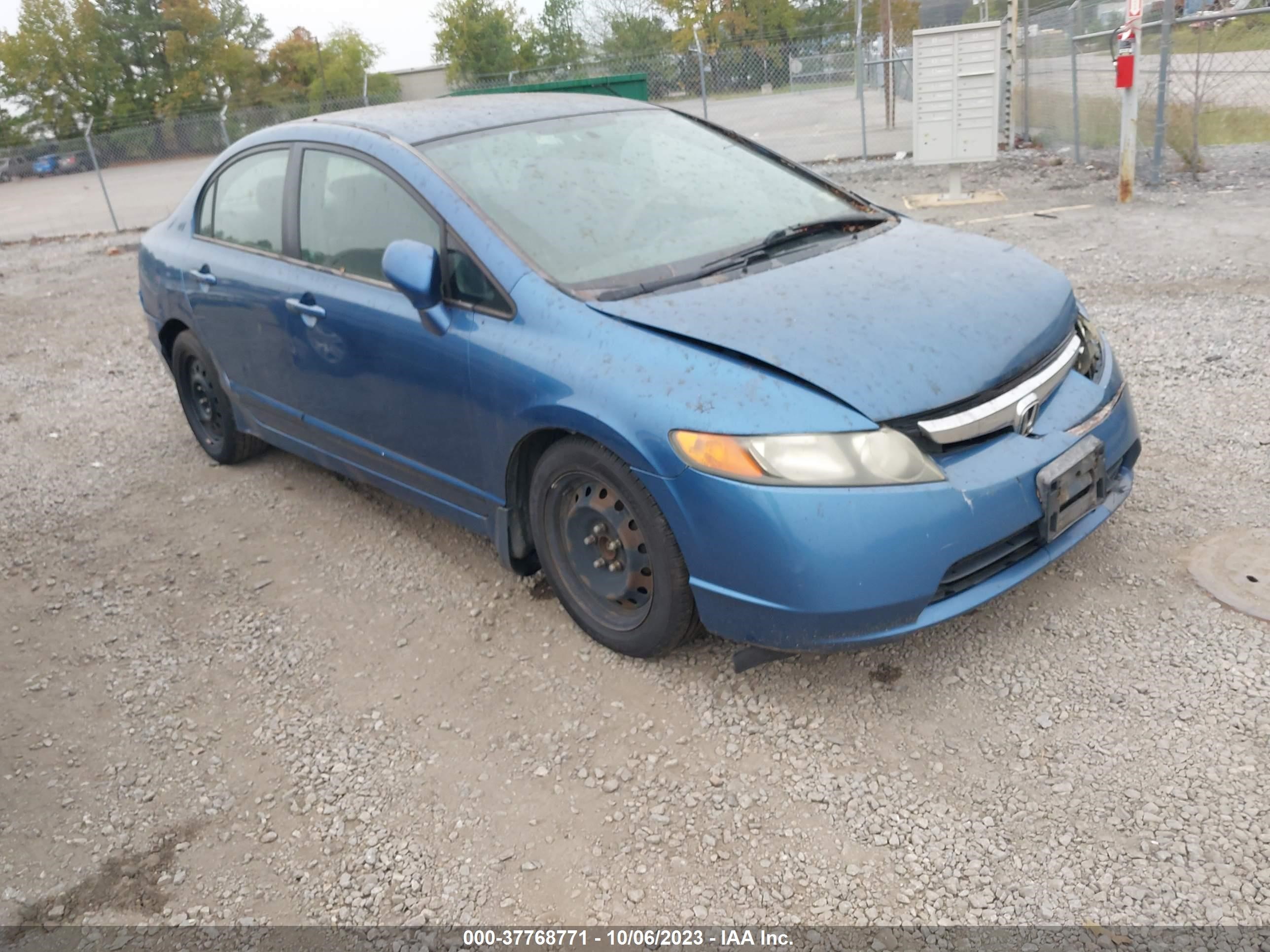 HONDA CIVIC 2006 1hgfa16506l026848