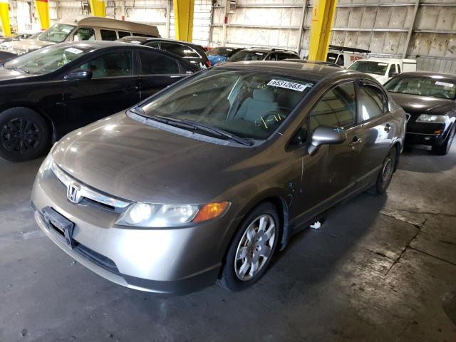 HONDA CIVIC LX 2006 1hgfa16506l050809