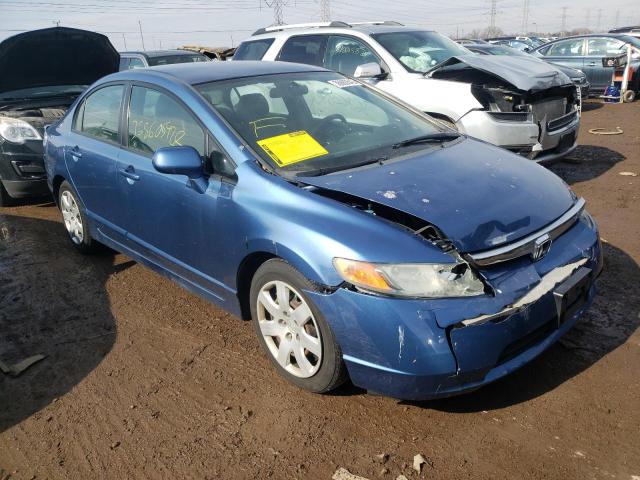 HONDA CIVIC LX 2007 1hgfa16507l067711