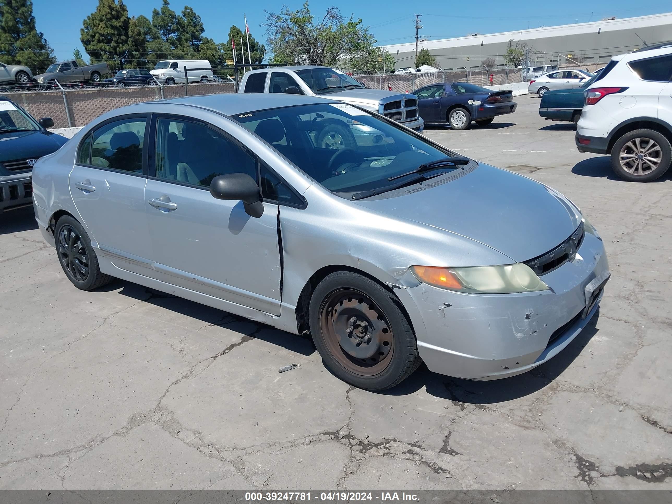 HONDA CIVIC 2007 1hgfa16507l075761