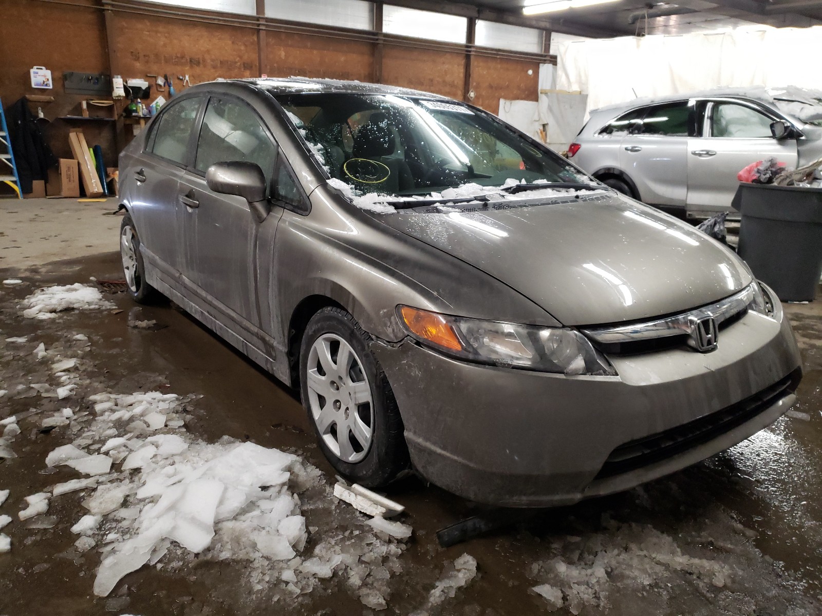 HONDA CIVIC LX 2007 1hgfa16507l078580