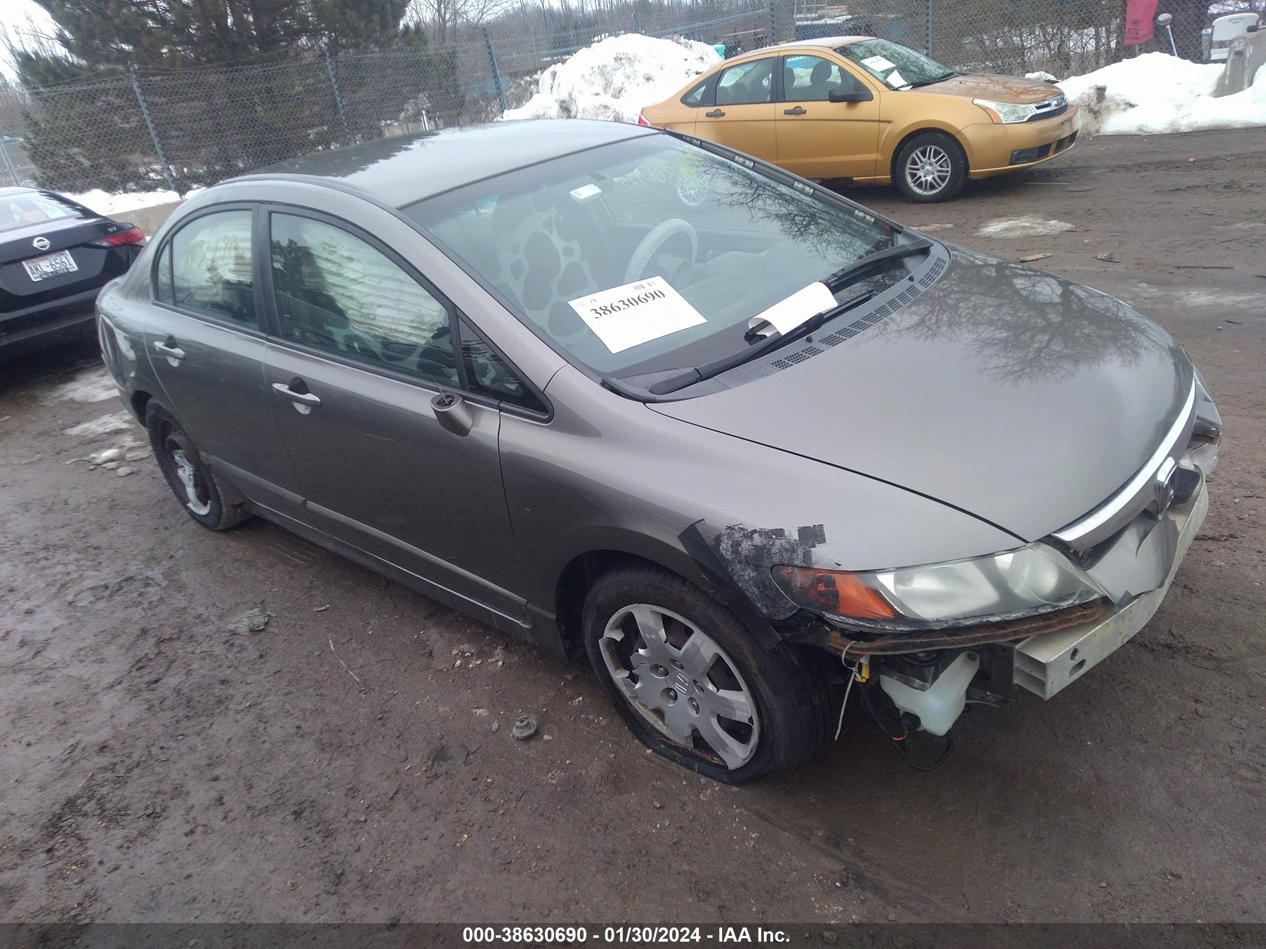 HONDA CIVIC 2007 1hgfa16507l090812