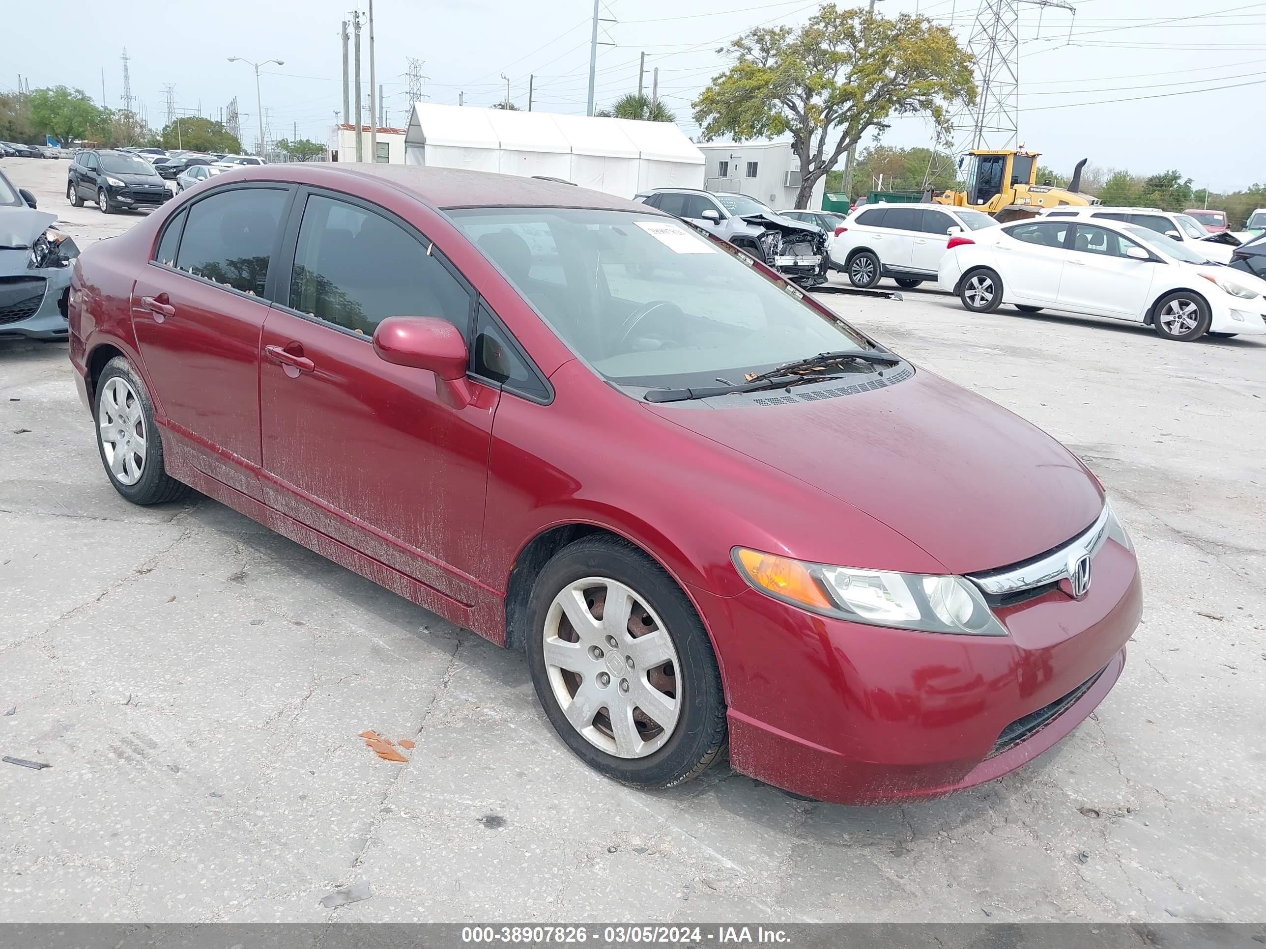 HONDA CIVIC 2007 1hgfa16507l093998