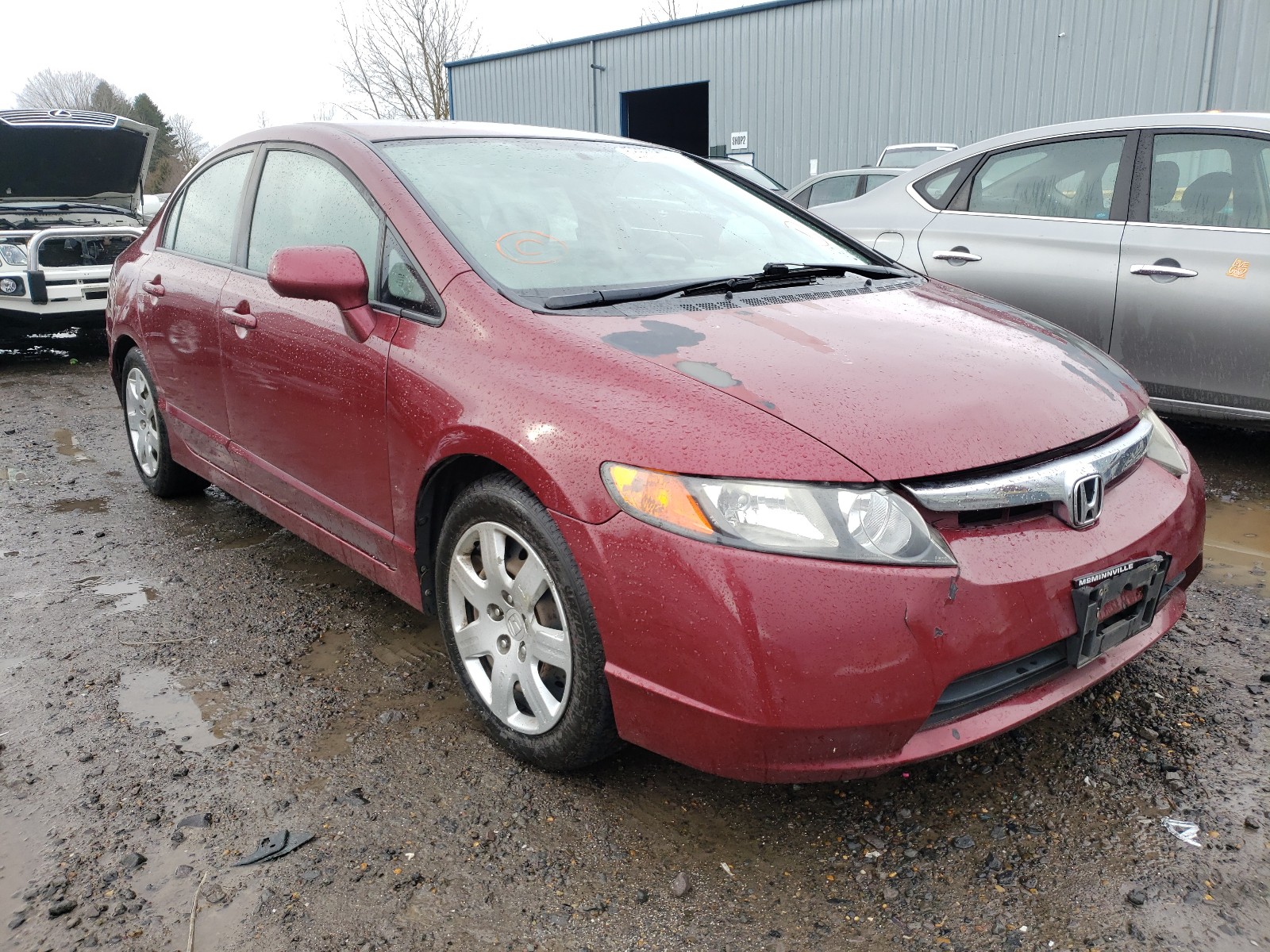 HONDA CIVIC LX 2008 1hgfa16508l034340