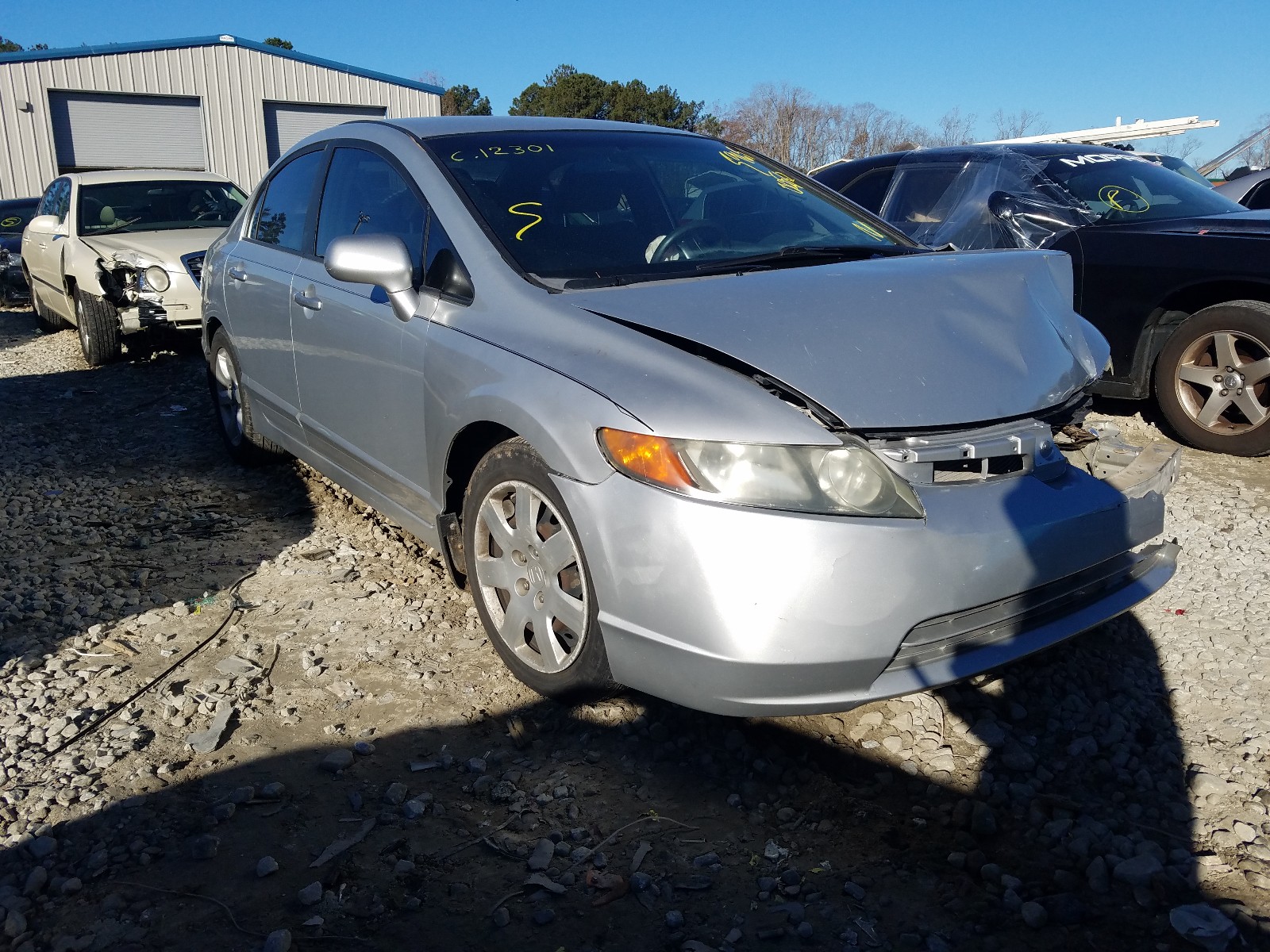 HONDA CIVIC LX 2008 1hgfa16508l058864