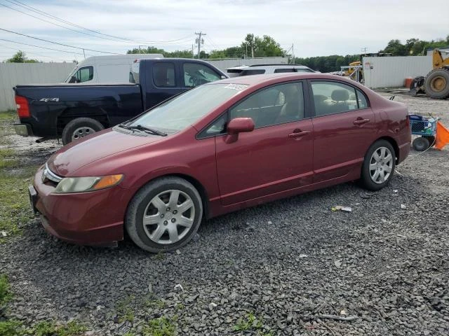 HONDA CIVIC LX 2008 1hgfa16508l072697