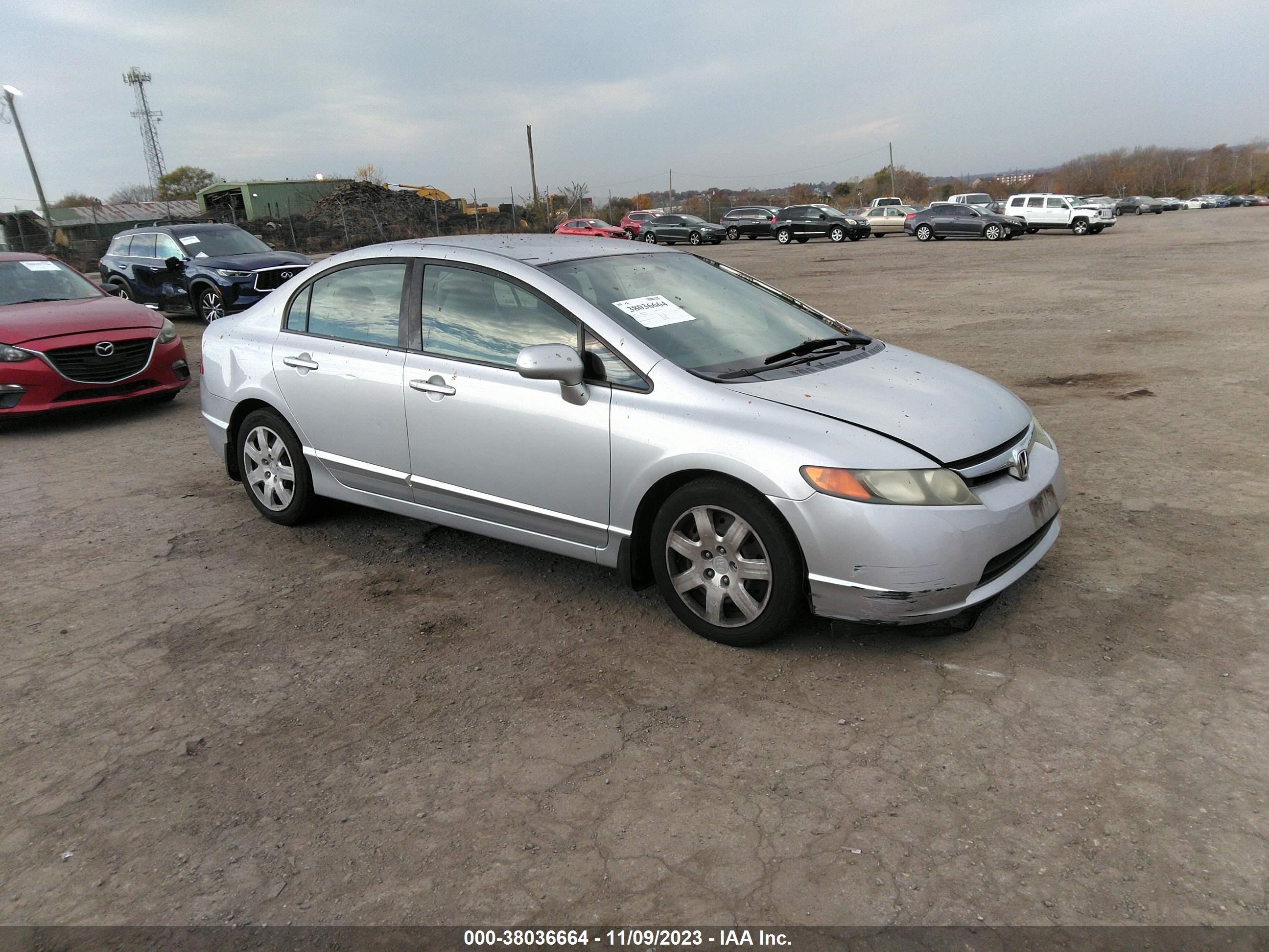 HONDA CIVIC 2008 1hgfa16508l080864