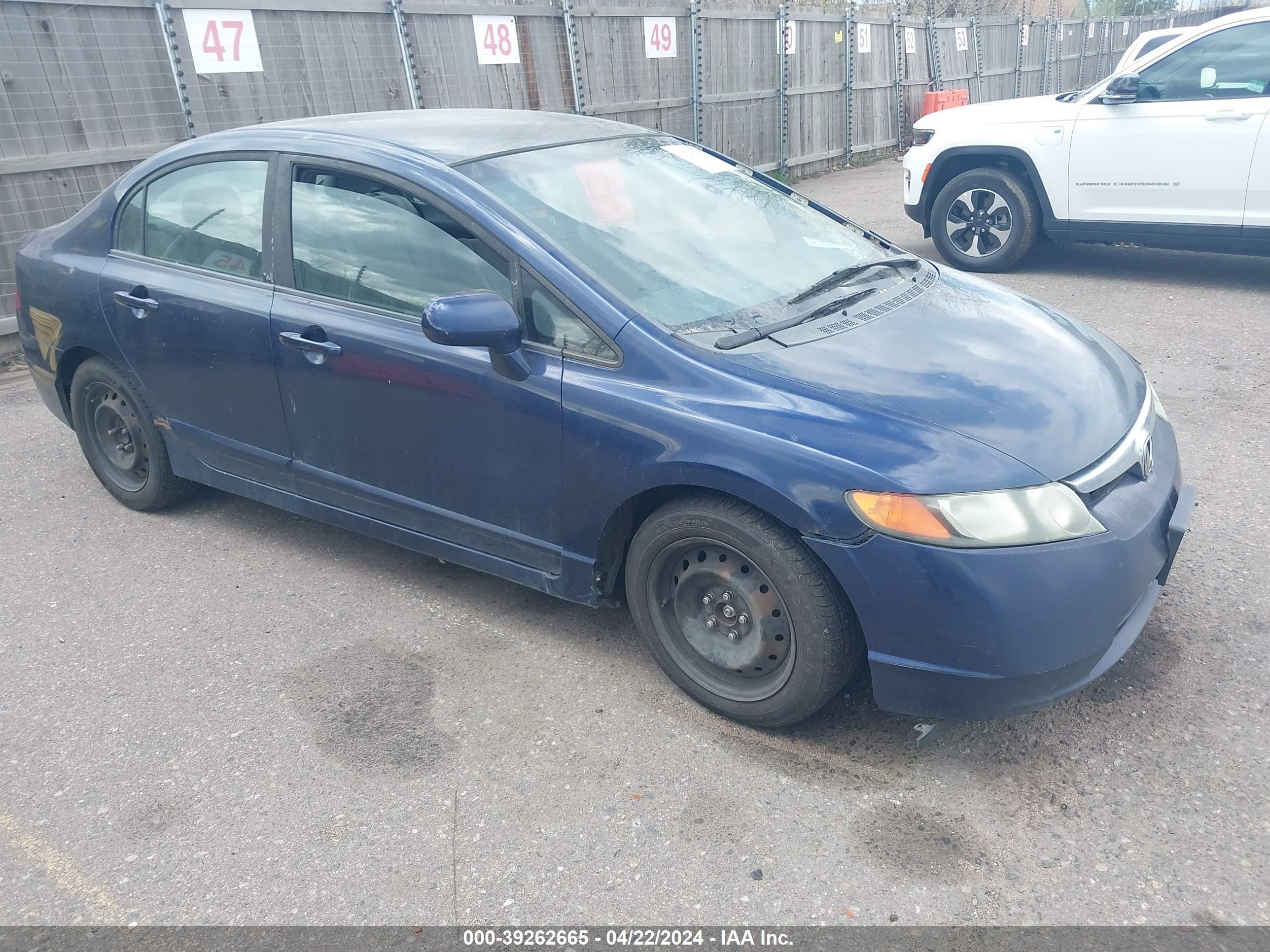 HONDA CIVIC 2008 1hgfa16508l095767