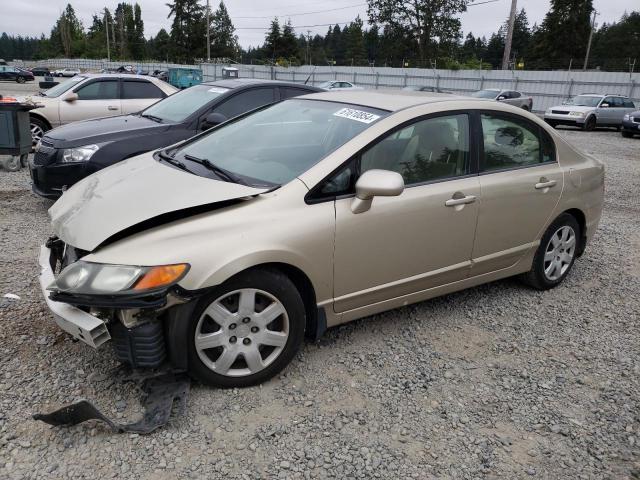 HONDA CIVIC LX 2008 1hgfa16518l046528