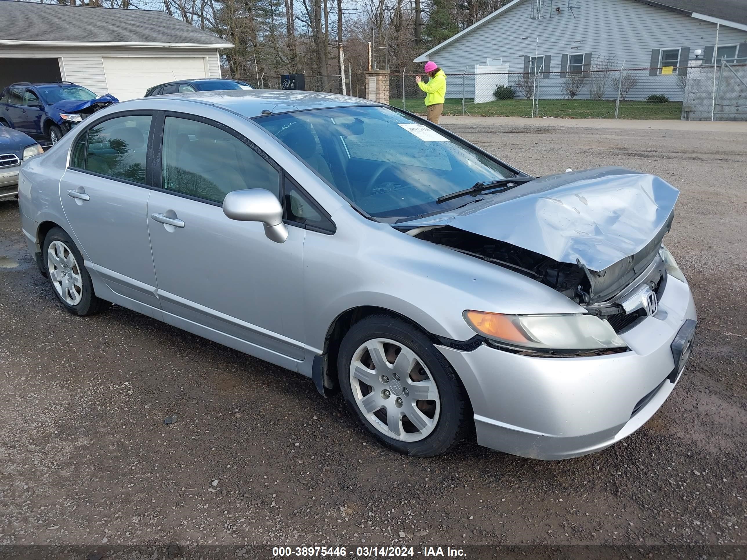 HONDA CIVIC 2008 1hgfa16518l075995