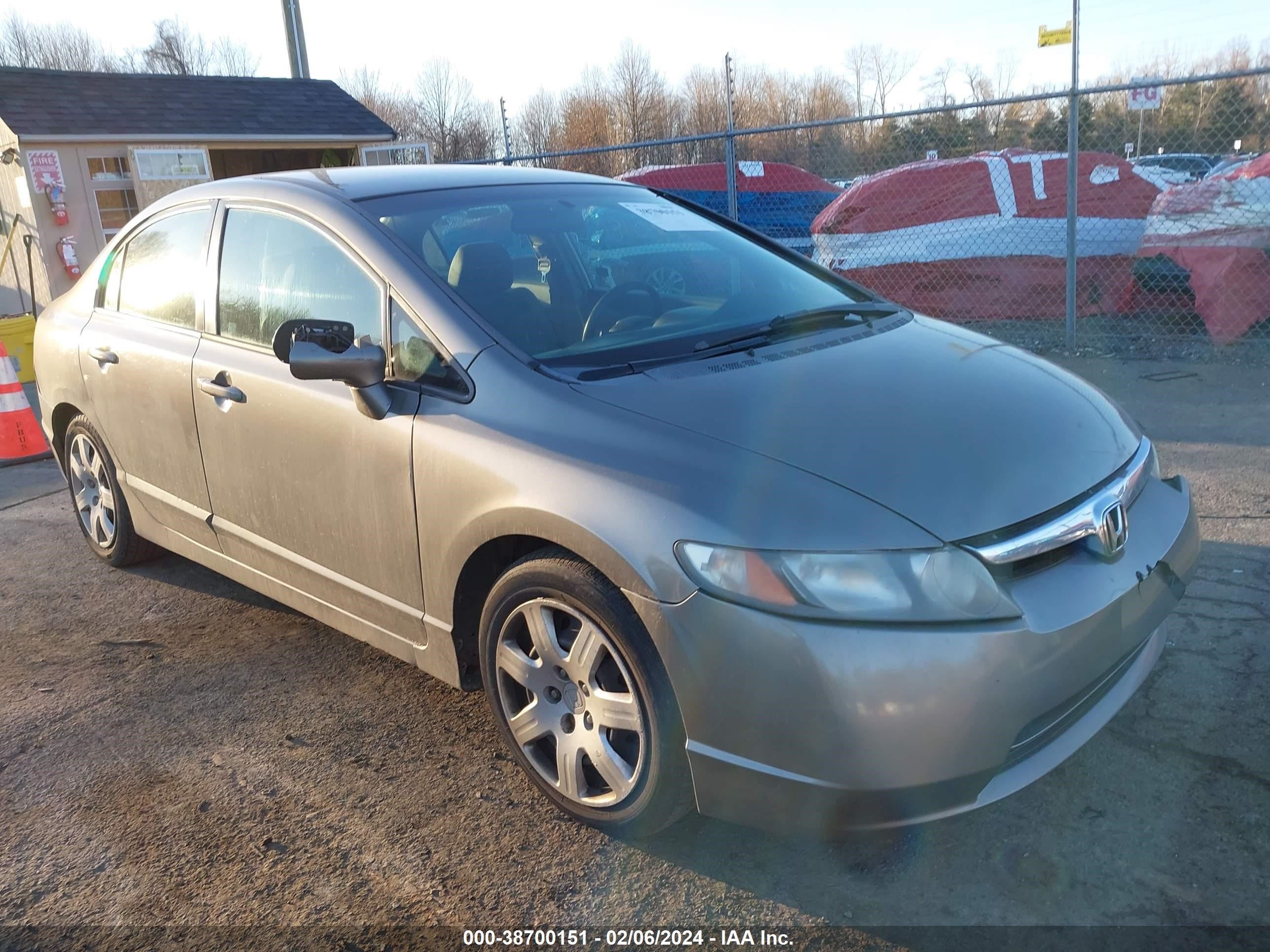 HONDA CIVIC 2006 1hgfa16526l064694