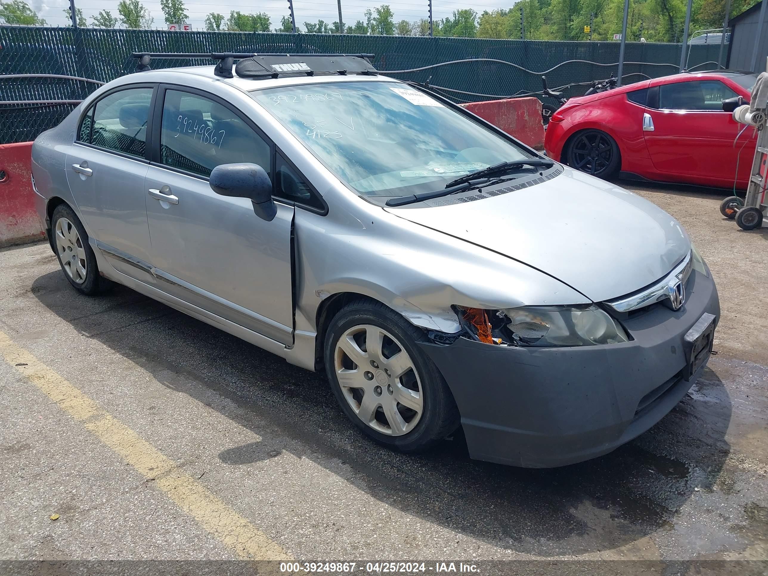 HONDA CIVIC 2007 1hgfa16527l069931