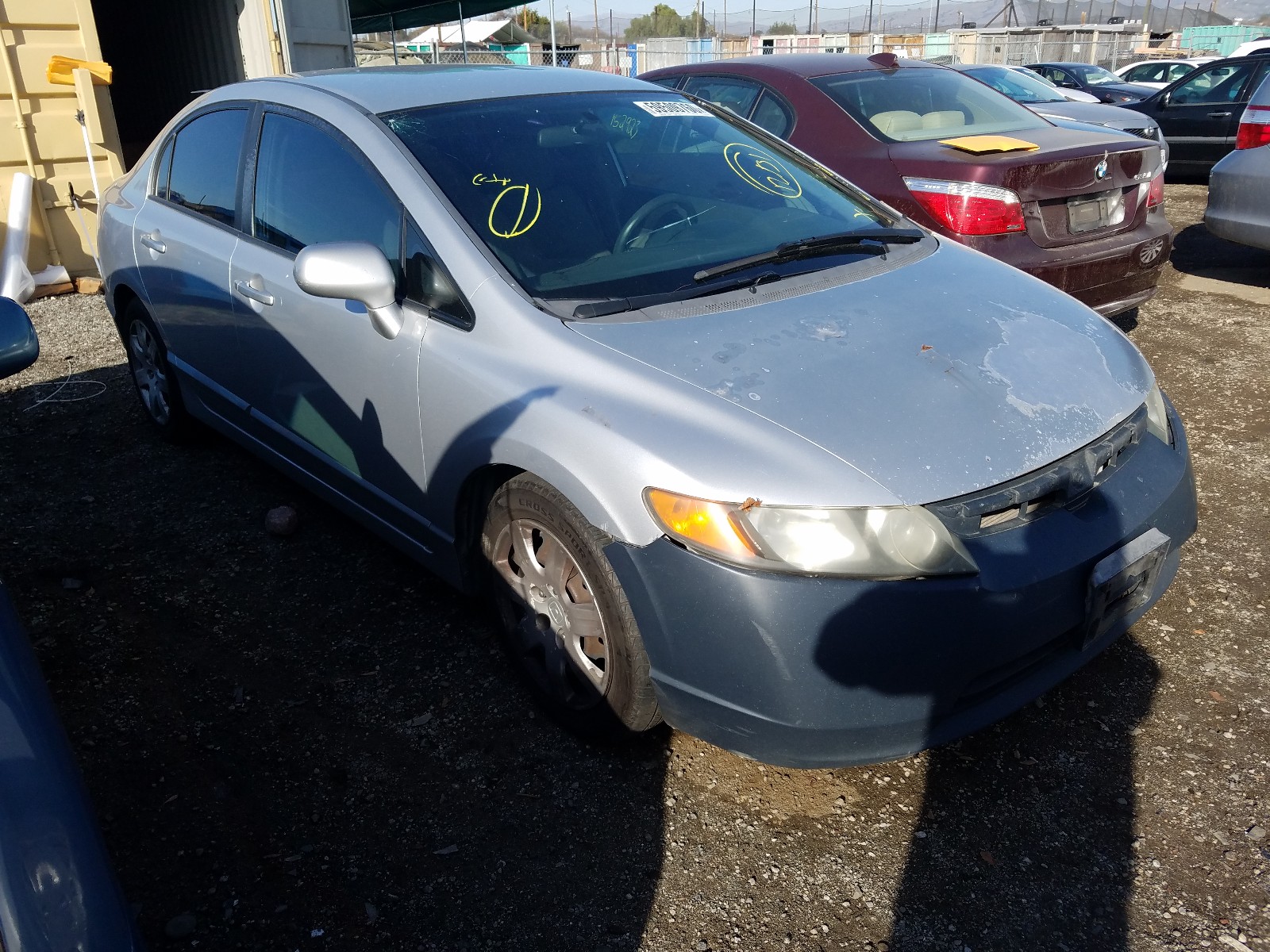 HONDA CIVIC LX 2007 1hgfa16527l137760