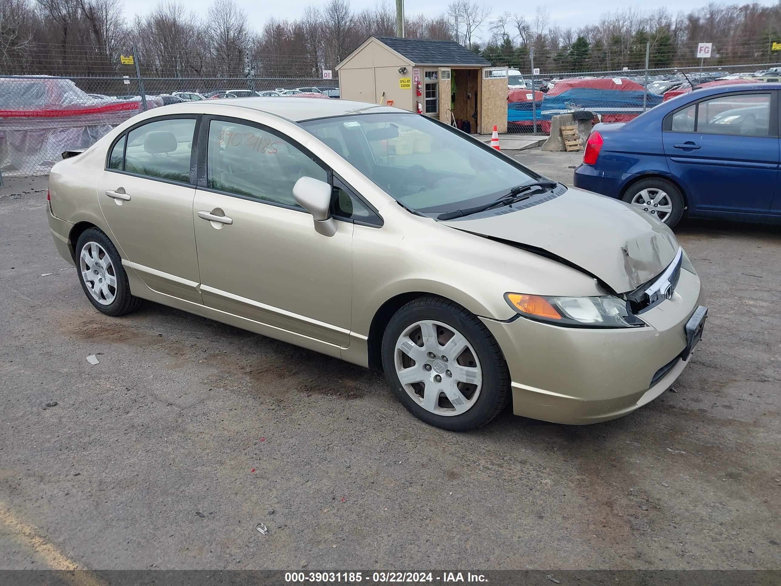 HONDA CIVIC 2008 1hgfa16528l010377