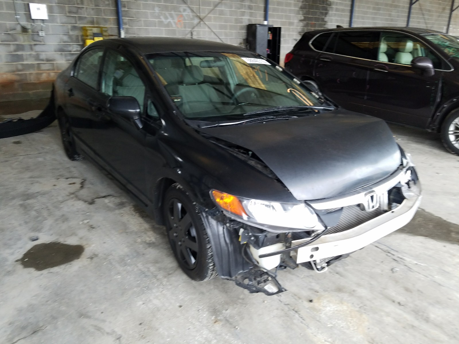 HONDA CIVIC LX 2008 1hgfa16528l037398