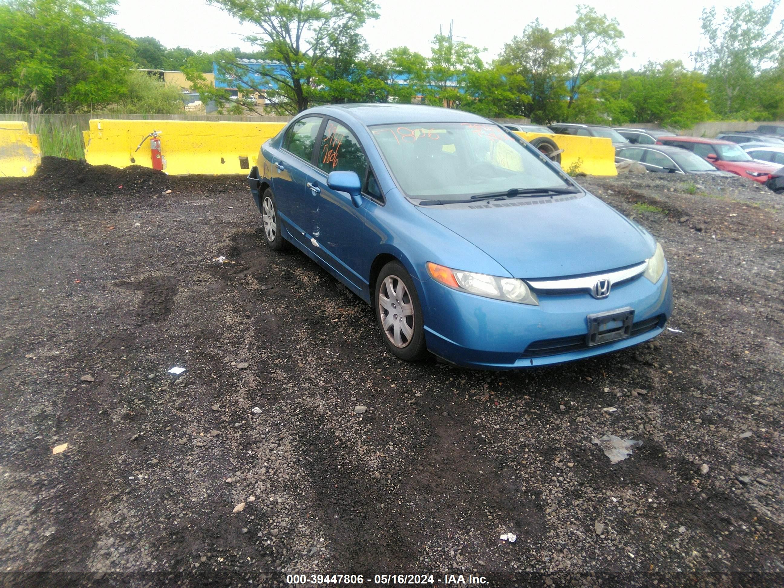 HONDA CIVIC 2008 1hgfa16528l078405