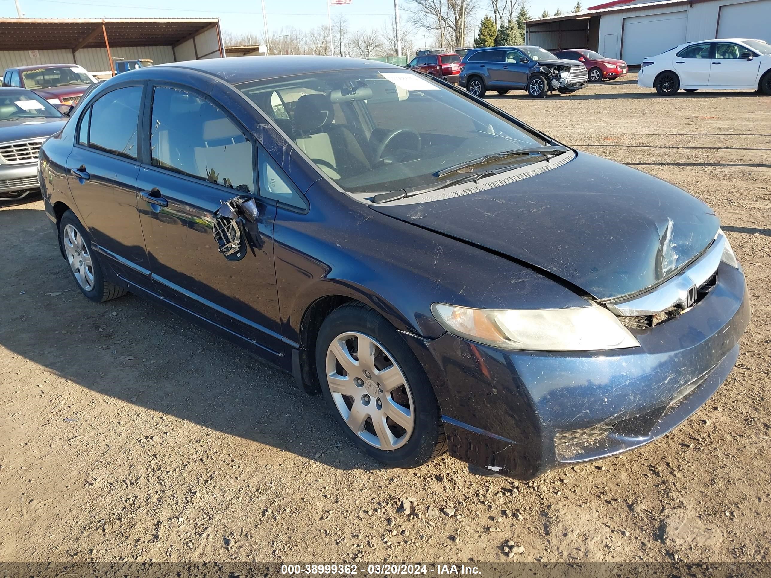 HONDA CIVIC 2008 1hgfa16528l091896