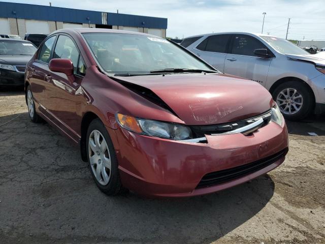 HONDA CIVIC LX 2008 1hgfa16528l102380