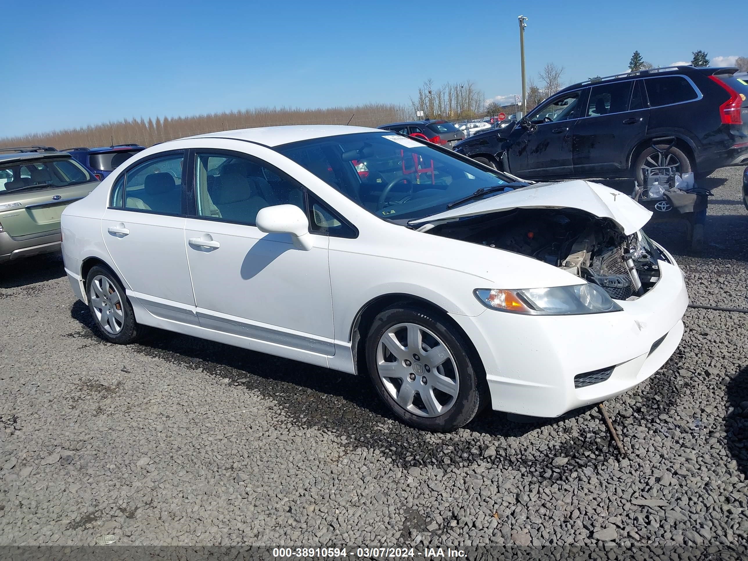 HONDA CIVIC 2009 1hgfa16529l022207