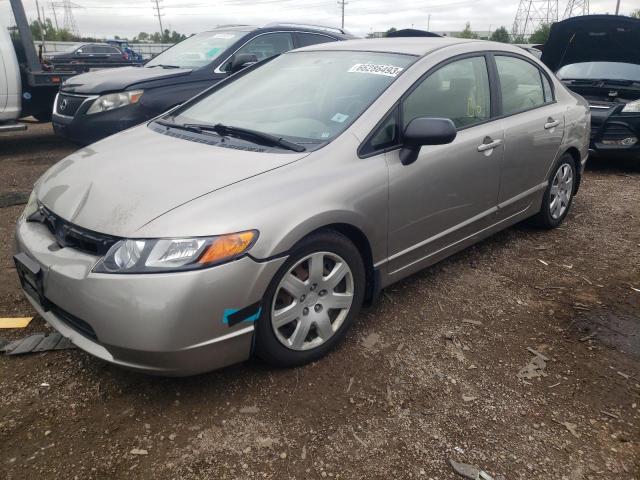 HONDA CIVIC LX 2006 1hgfa16536l057852