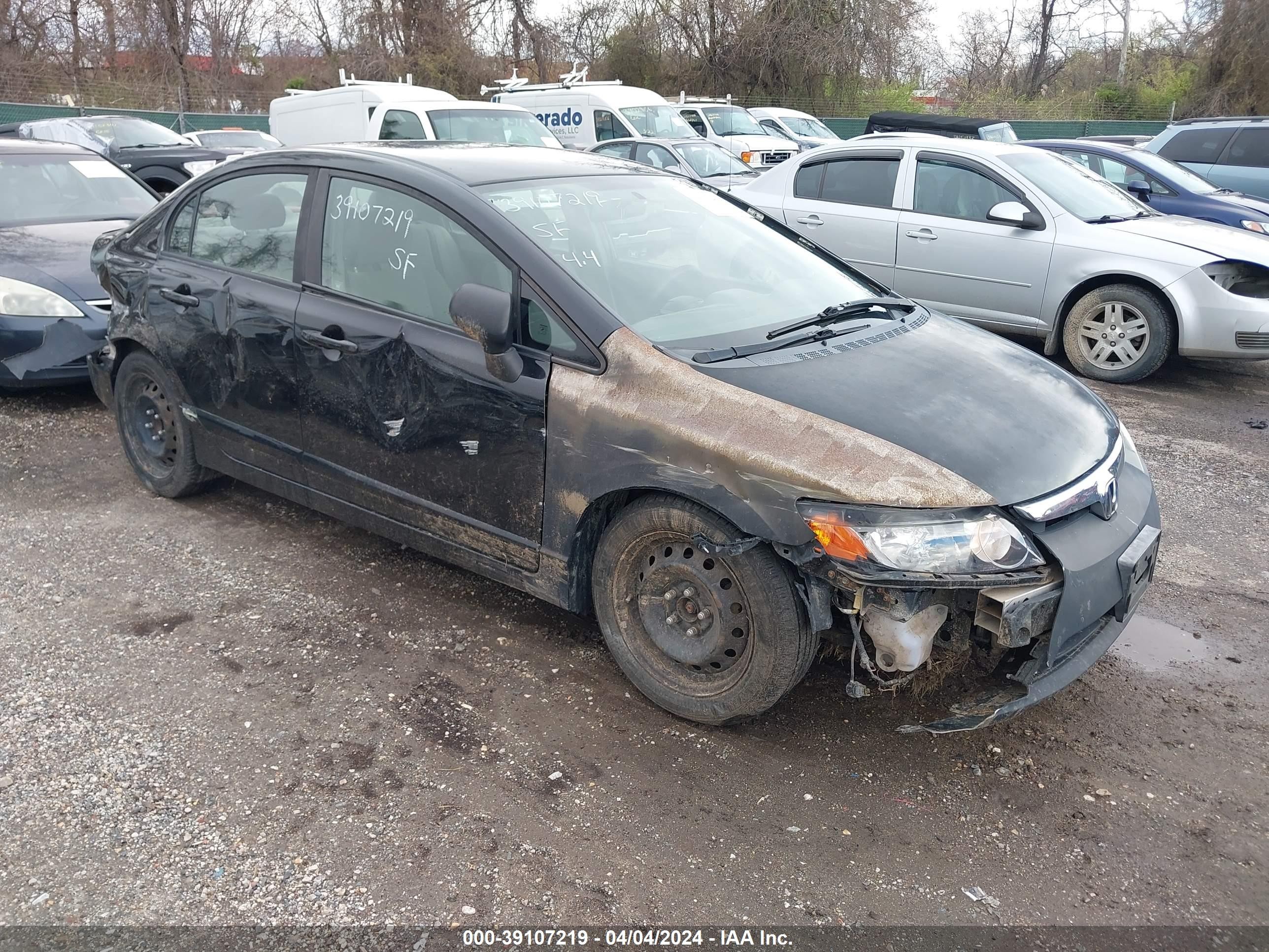 HONDA CIVIC 2007 1hgfa16537l070442