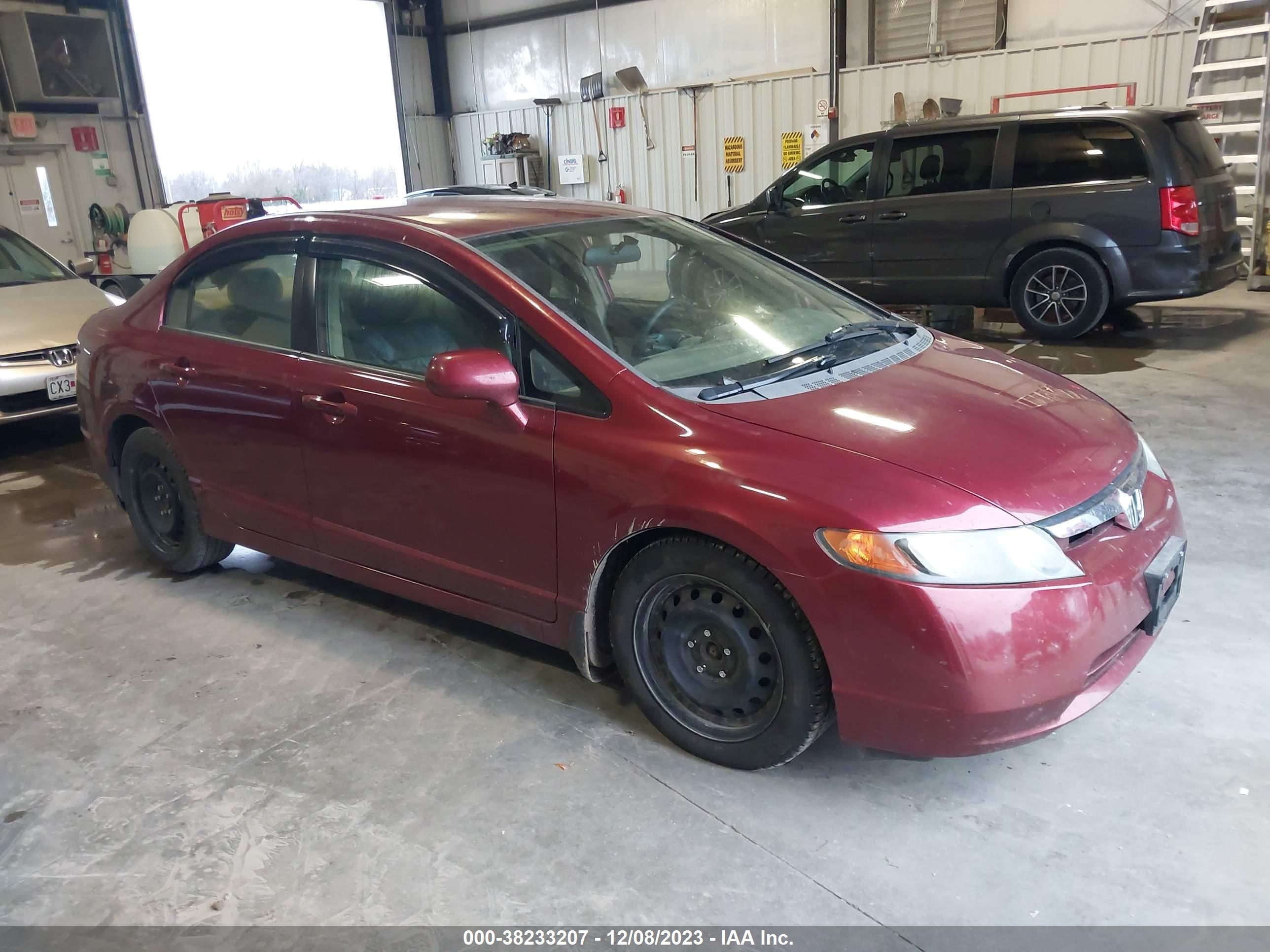 HONDA CIVIC 2007 1hgfa16537l083496