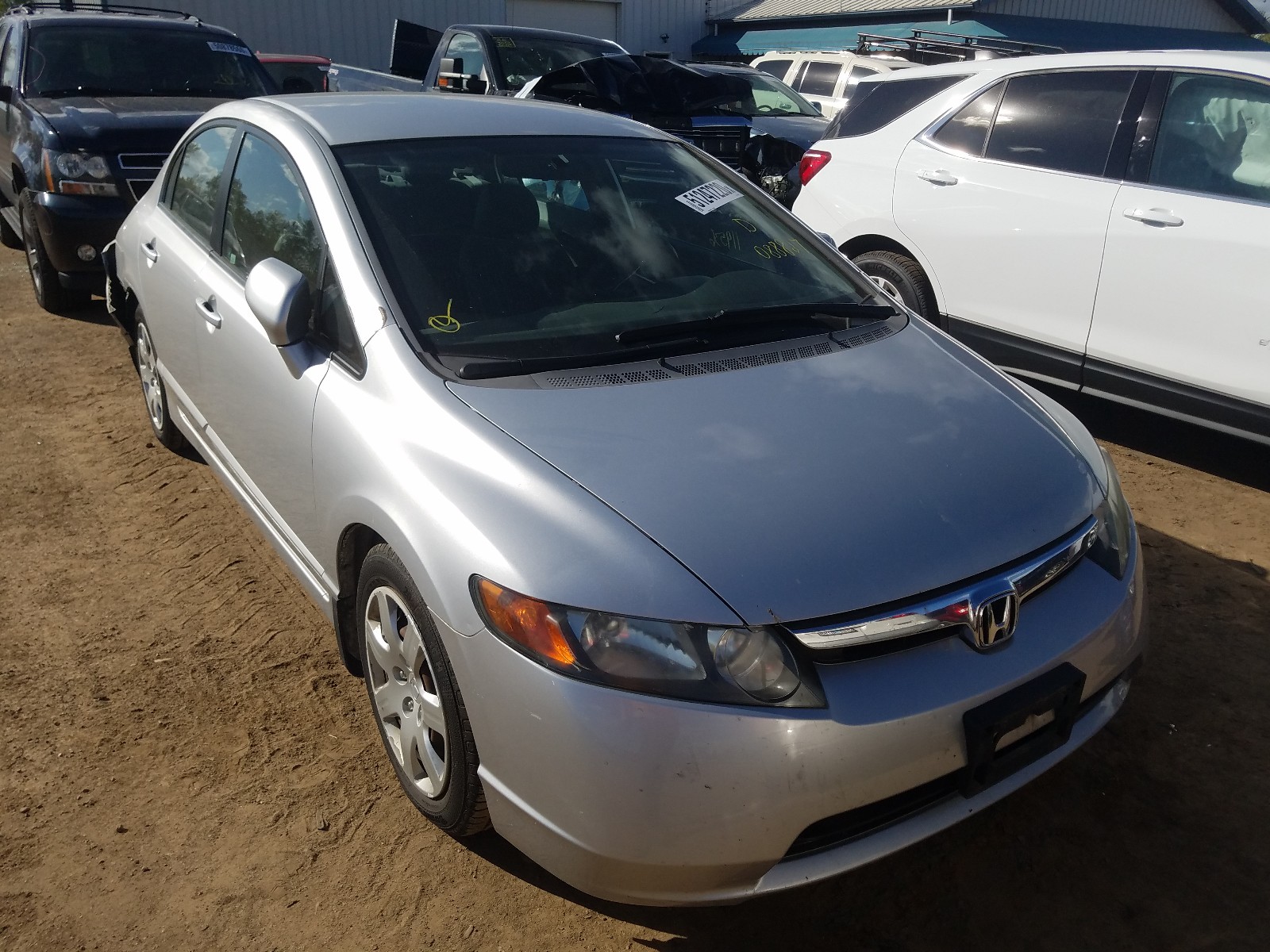 HONDA CIVIC LX 2007 1hgfa16537l088827