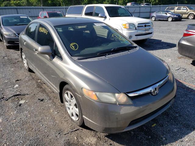 HONDA CIVIC LX 2007 1hgfa16537l090755