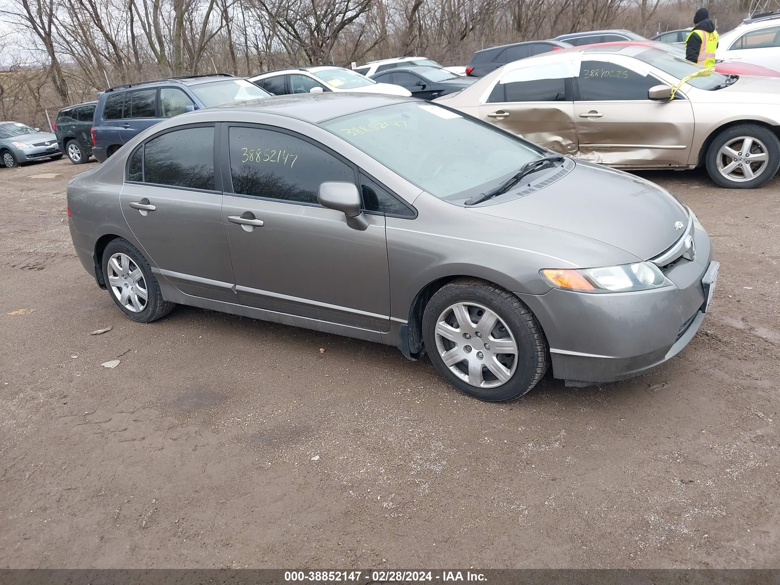 HONDA CIVIC 2008 1hgfa16538l029875