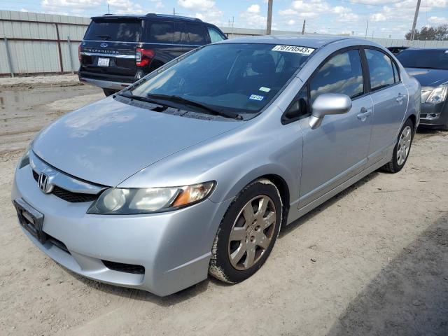 HONDA CIVIC LX 2009 1hgfa16539l018201